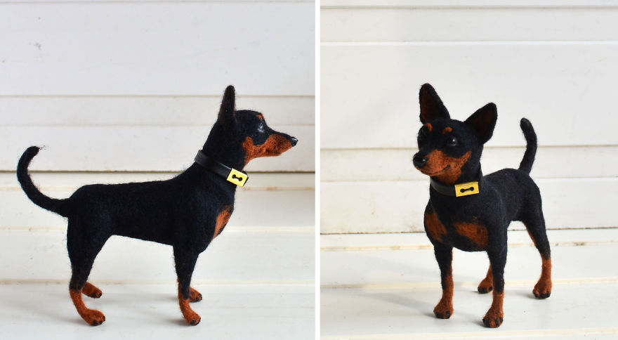 The Cutest Felted Dogs In The World