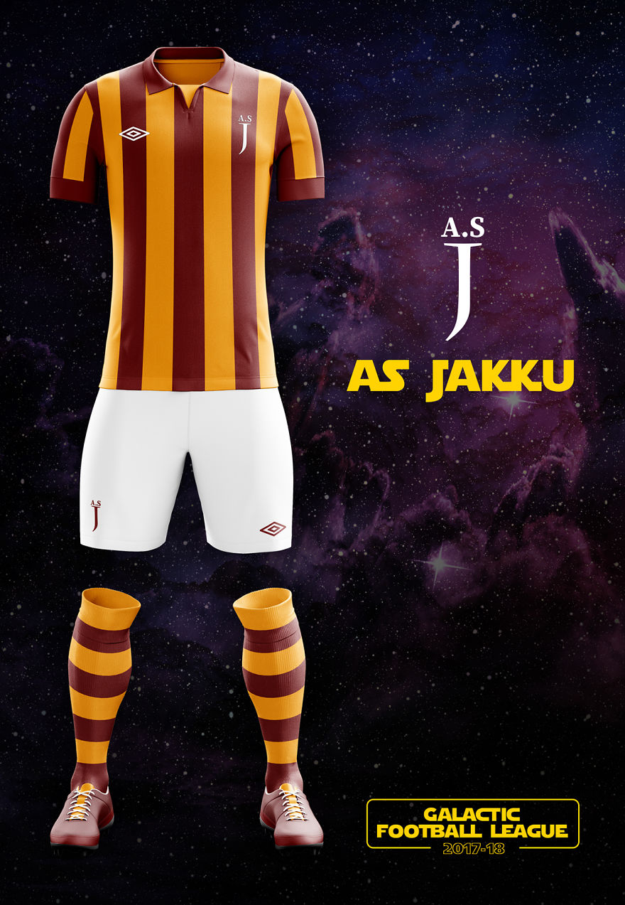 I Designed Star Wars Football Kits