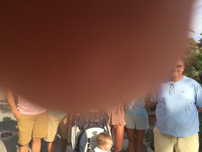 A Stranger Offered To Take A Picture For Us And This Was The Result