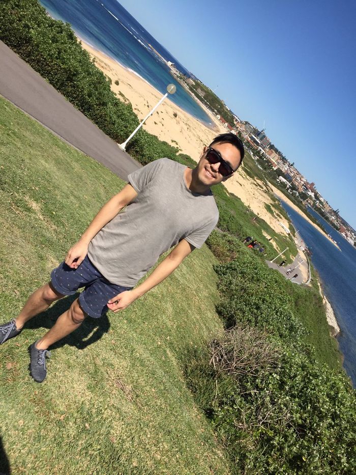 Asked A Stranger To Take My Photo And He Got A Bit Creative With Angles