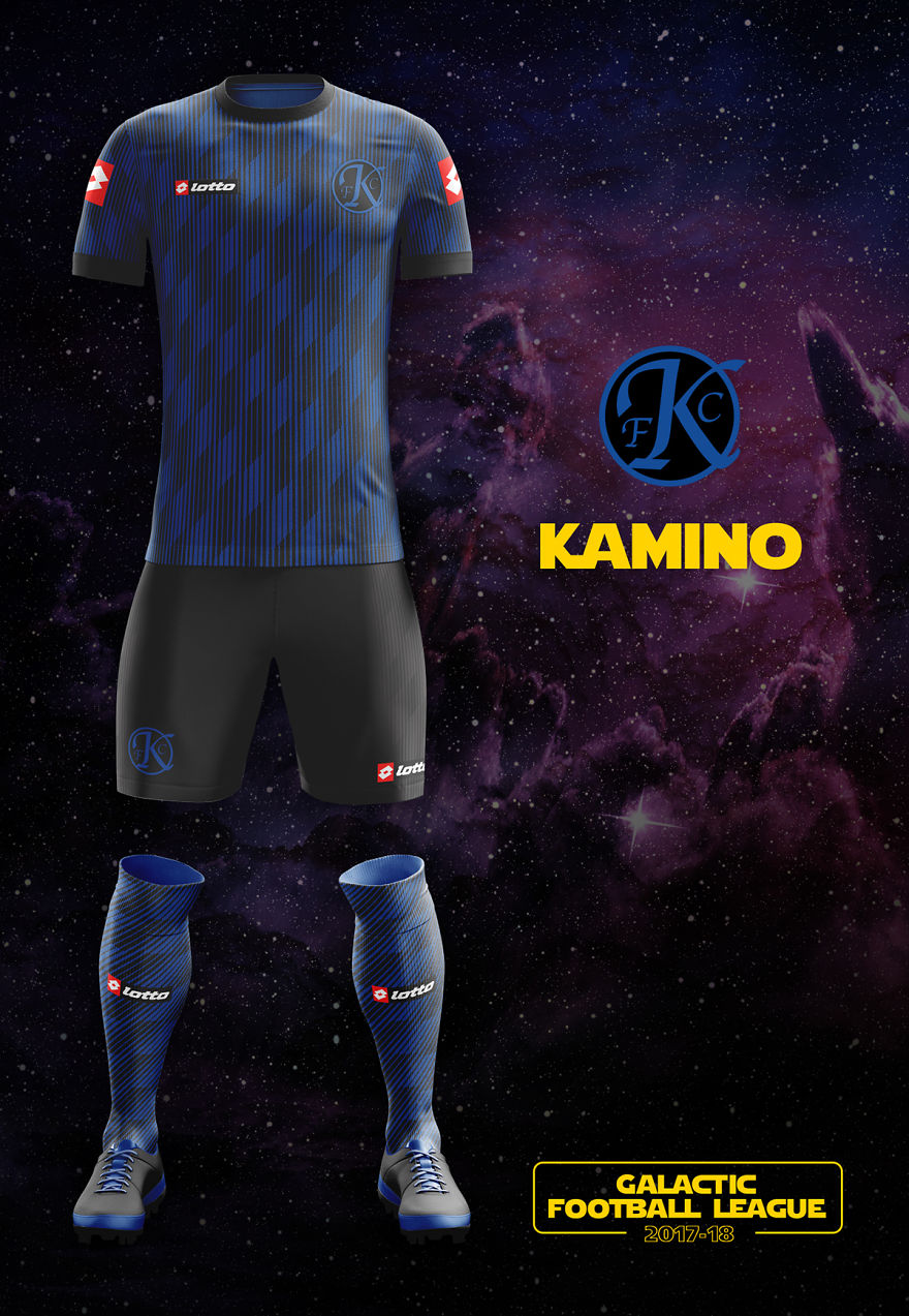 I Designed Star Wars Football Kits
