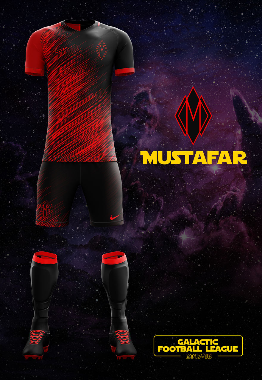 I Designed Star Wars Football Kits