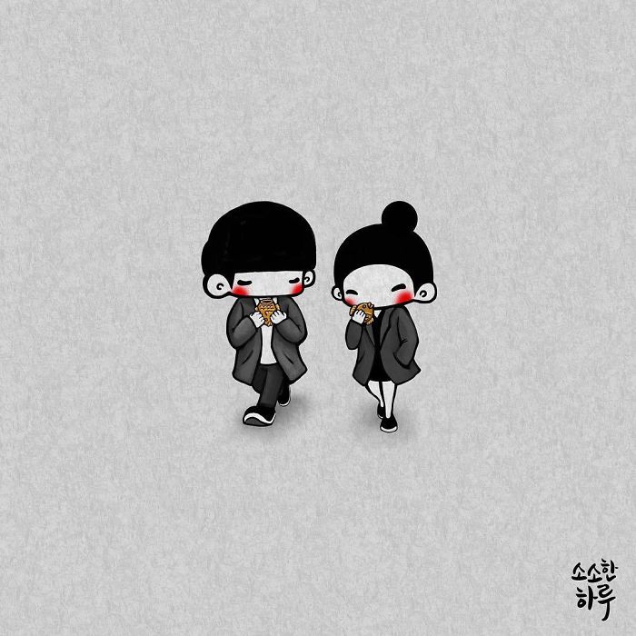 Couple-Illustrations-Soso-Haru-Yungjuju