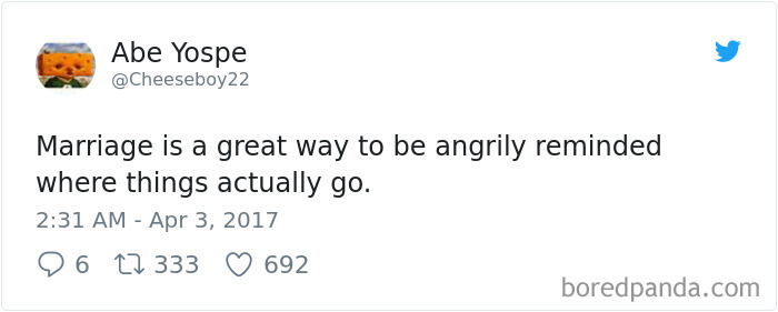 Funniest Marriage Tweets Of 2017