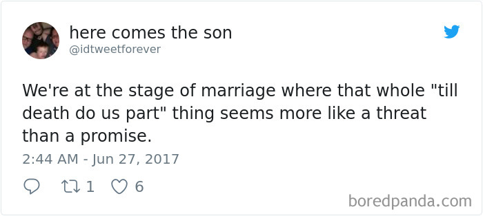 Funniest Marriage Tweets Of 2017