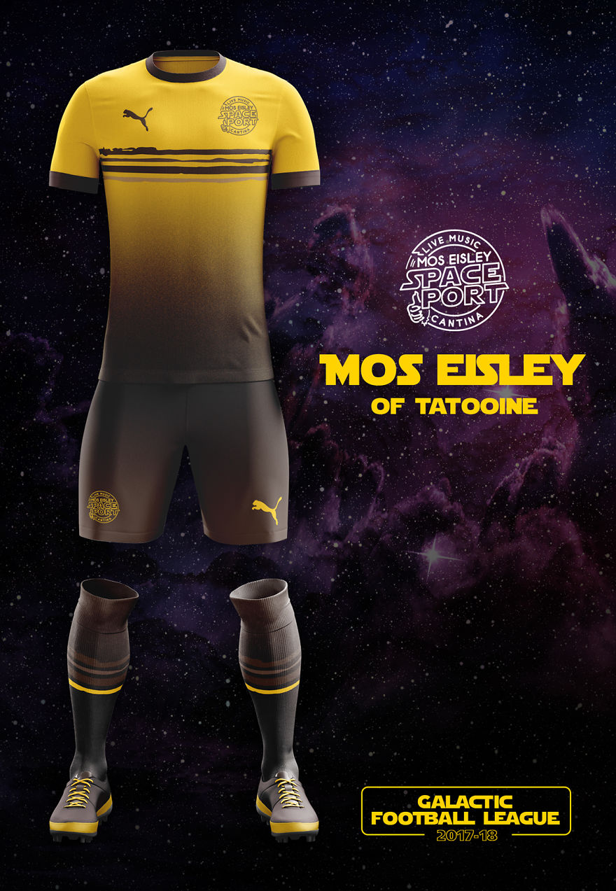 I Designed Star Wars Football Kits