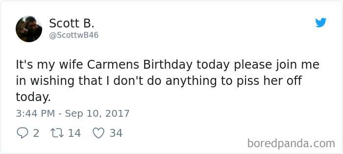 Funniest Marriage Tweets Of 2017