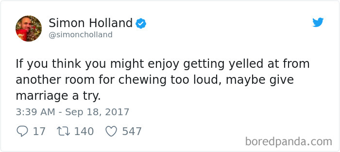 Funniest Marriage Tweets Of 2017