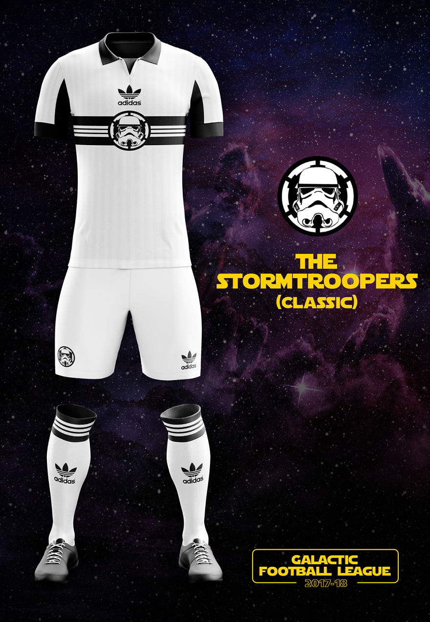 I Designed Star Wars Football Kits