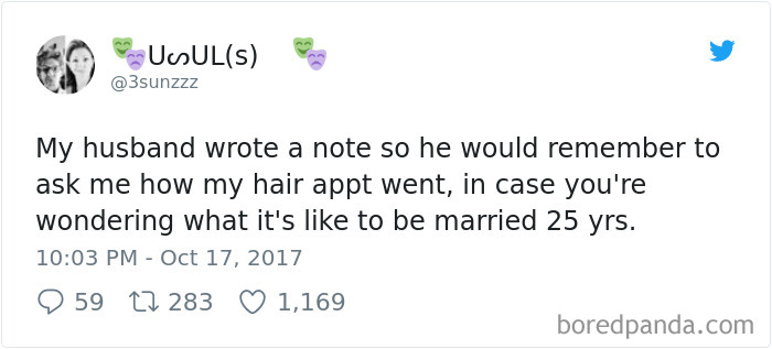 Funniest Marriage Tweets Of 2017