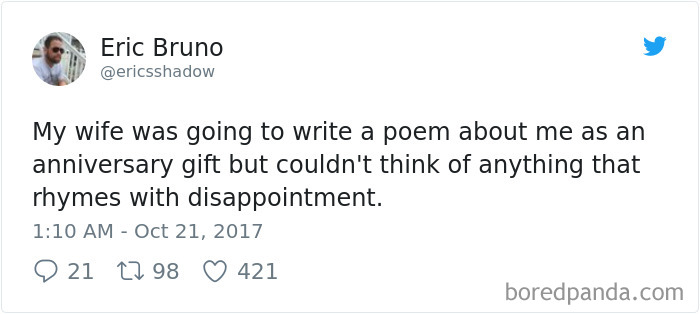 Funniest Marriage Tweets Of 2017