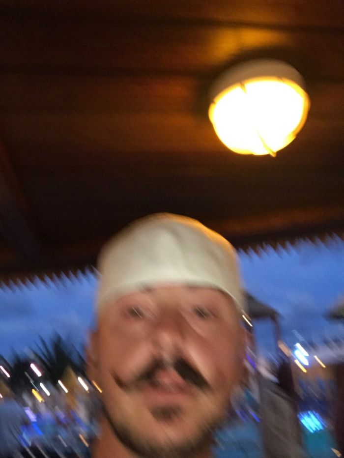 When You Ask A Stranger To Take A Picture For You...