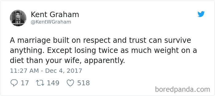 Funniest Marriage Tweets Of 2017