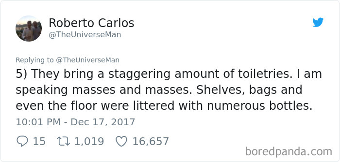 Guy Goes On Trip With All Girls Hoping To Have A Time Of His Life, Regrets It Immediately Guy Goes On Trip With All Girls Hoping To Have A Time Of His Life, Regrets It Immediately