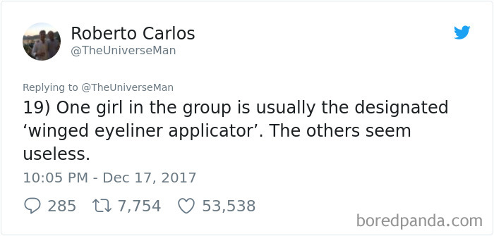 Guy Goes On Trip With All Girls Hoping To Have A Time Of His Life, Regrets It Immediately Guy Goes On Trip With All Girls Hoping To Have A Time Of His Life, Regrets It Immediately