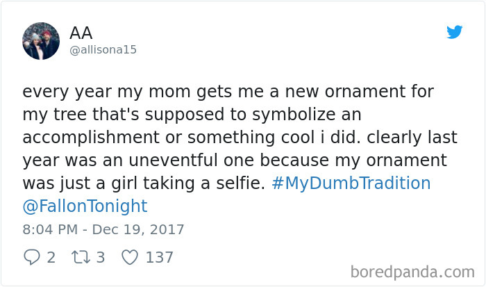 Funny-Dumb-Family-Tradition-Tweets-Jimmy-Fallon