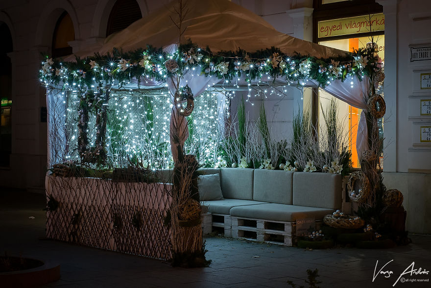 Christmas Lights In Székesfehérvár, Hungary