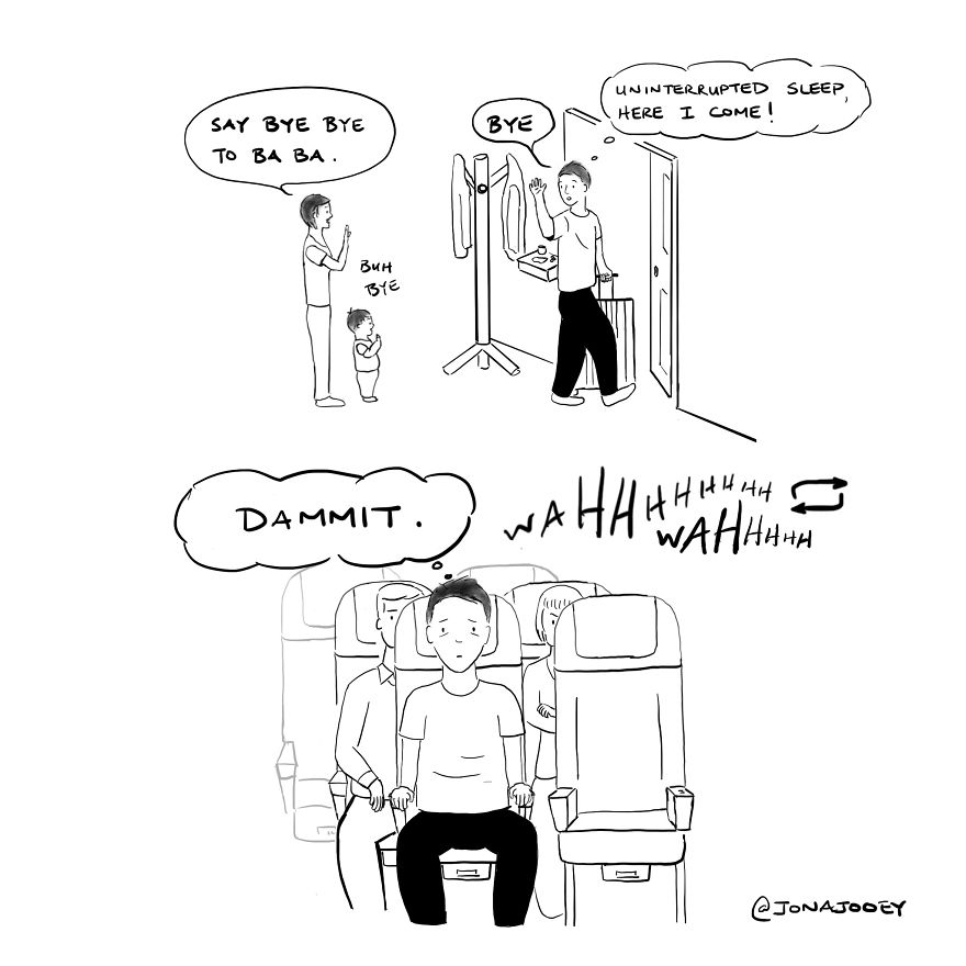 10 Illustrated Things I Learned About Parent Life From Traveling