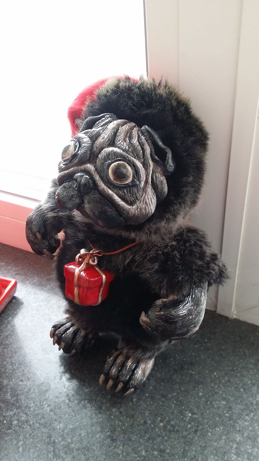 Author's Handmade Toys Of Polymer Clay And Artificial Fur