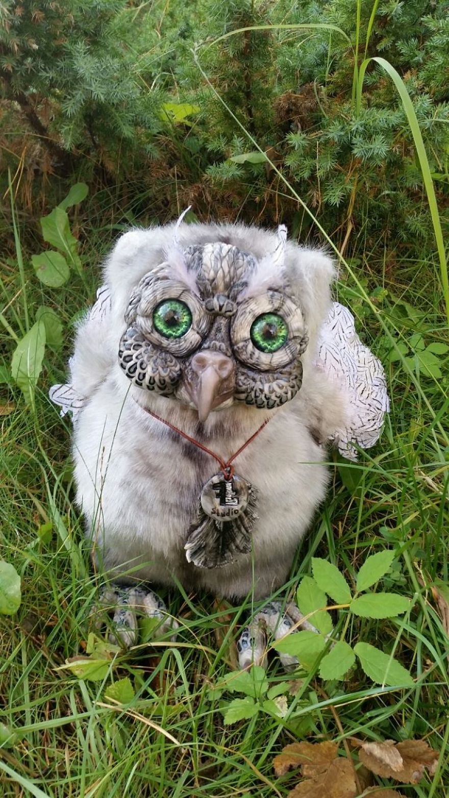 Author's Handmade Toys Of Polymer Clay And Artificial Fur