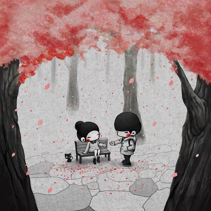 Couple-Illustrations-Soso-Haru-Yungjuju