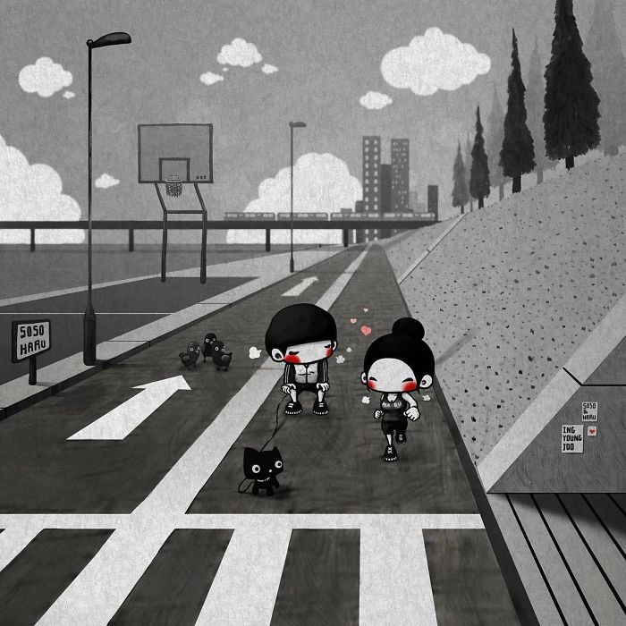 Couple-Illustrations-Soso-Haru-Yungjuju