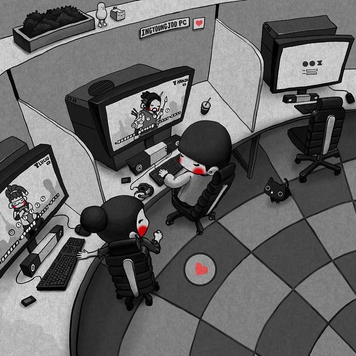 Couple-Illustrations-Soso-Haru-Yungjuju