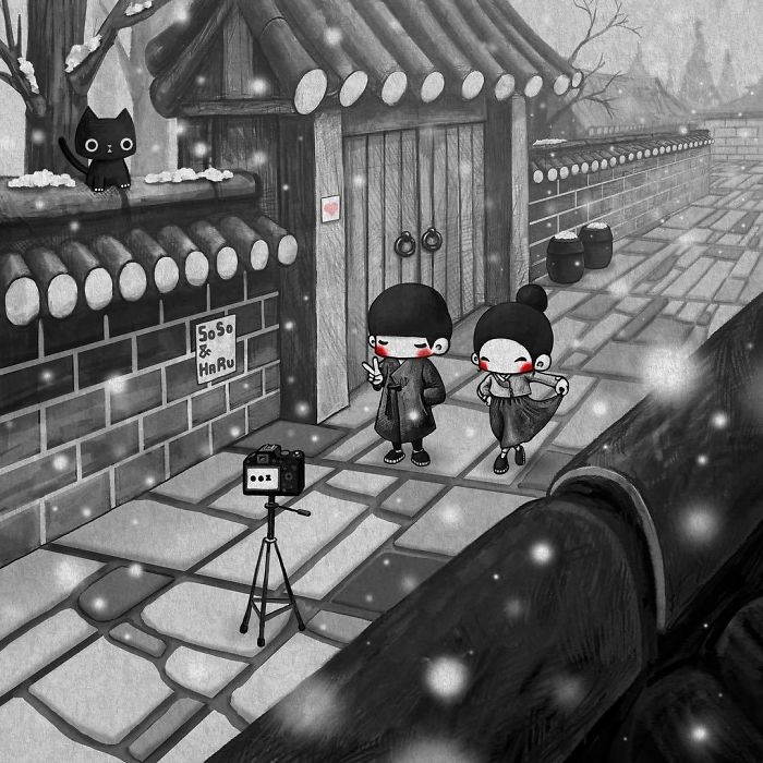 Couple-Illustrations-Soso-Haru-Yungjuju