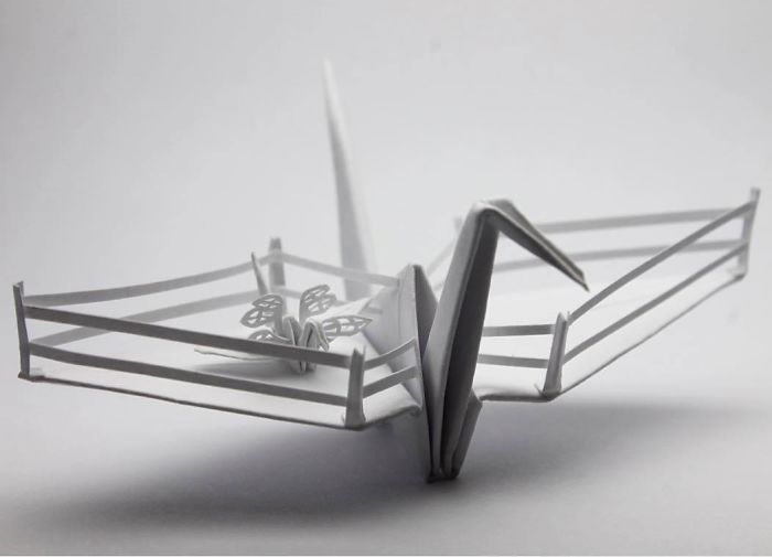I Folded And Decorated An Origami Crane Every Day, For 1000 Days
