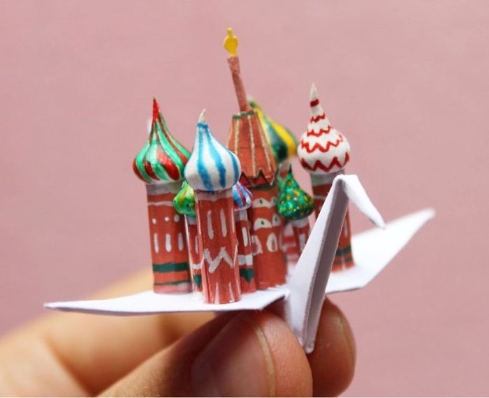 I Folded And Decorated An Origami Crane Every Day, For 1000 Days