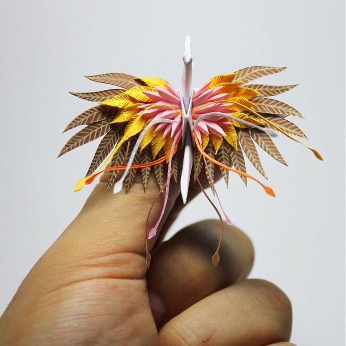 I Folded And Decorated An Origami Crane Every Day, For 1000 Days