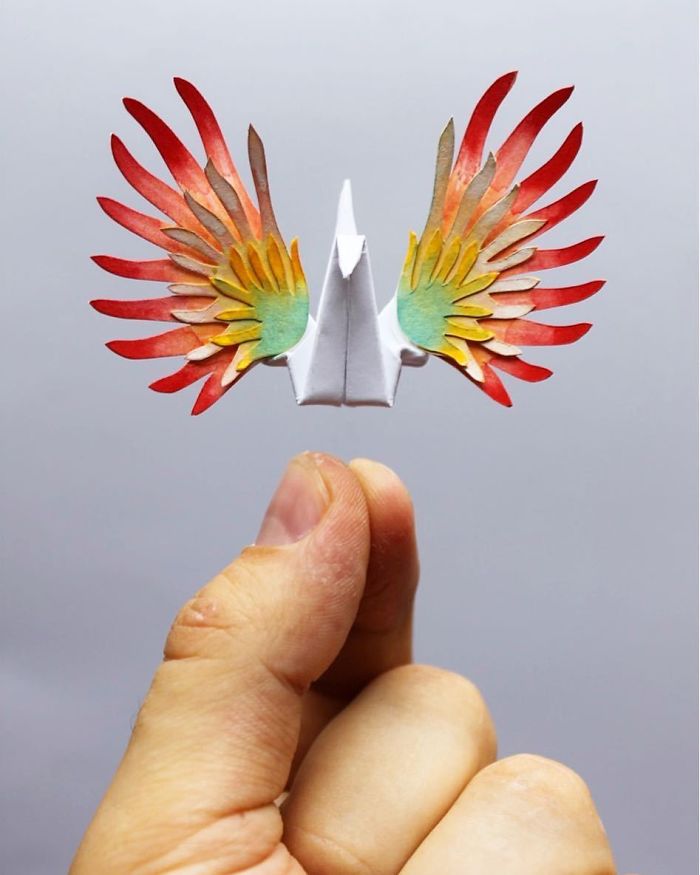 I Folded And Decorated An Origami Crane Every Day, For 1000 Days