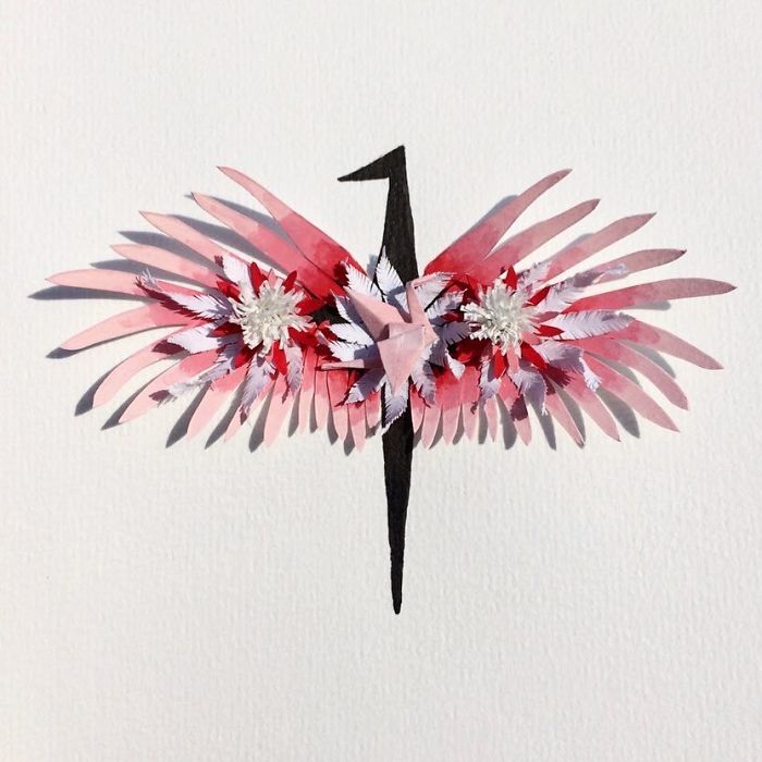 I Folded And Decorated An Origami Crane Every Day, For 1000 Days