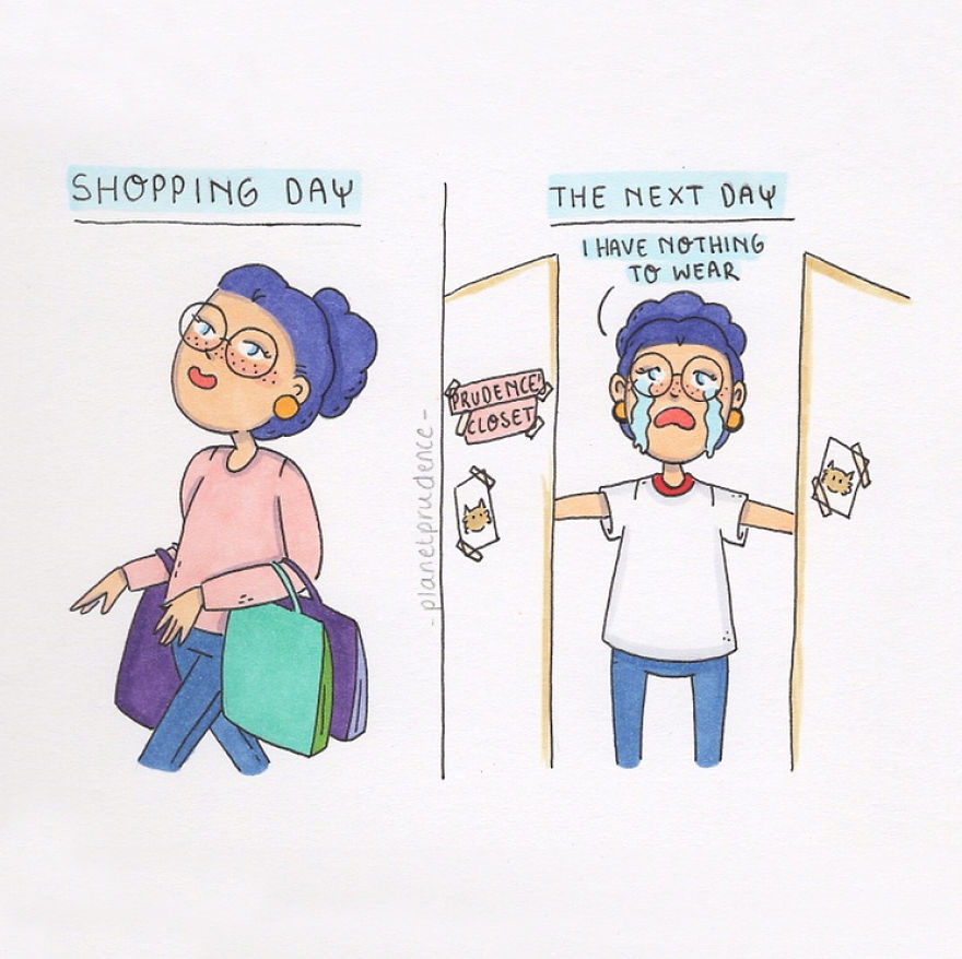 I Illustrate My Everyday Problems As A Woman In Funny And Relatable Comics