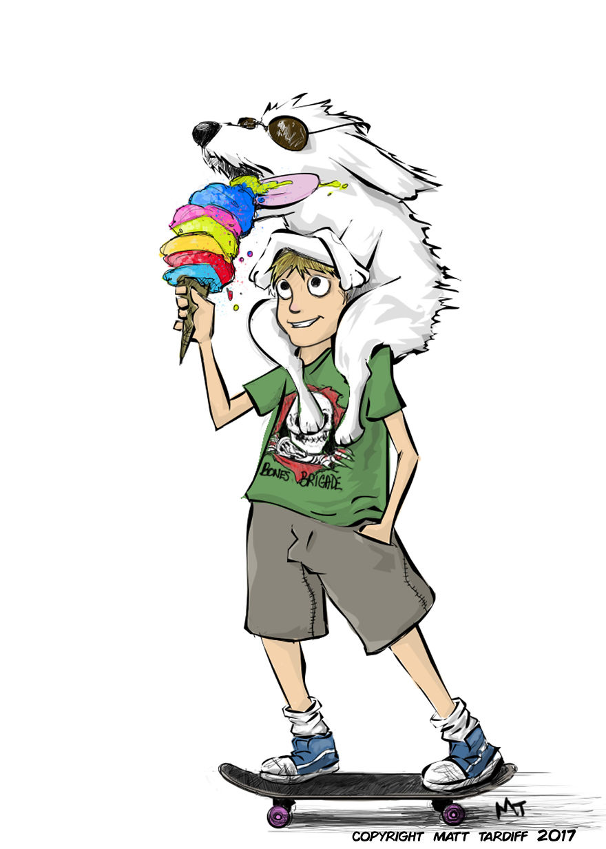 Bones And Laberdoodle