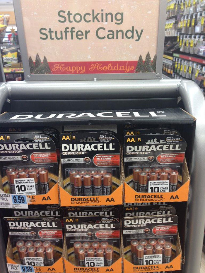 Nothing I Like Better Then Biting Into That First Aa Battery On Christmas Morning