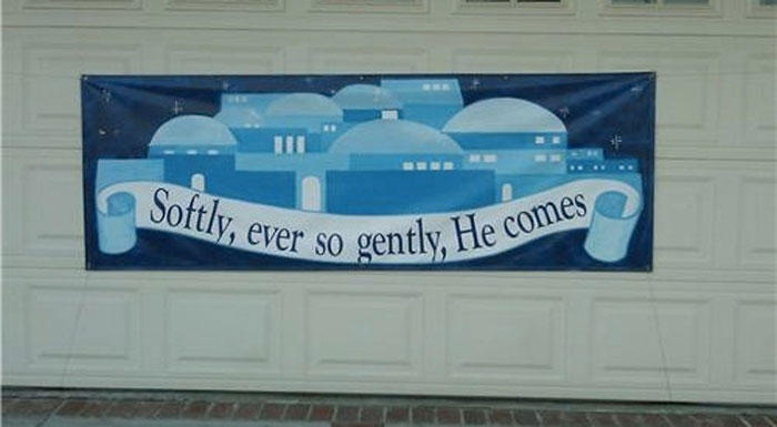 Softly, Ever So Gently, He Comes