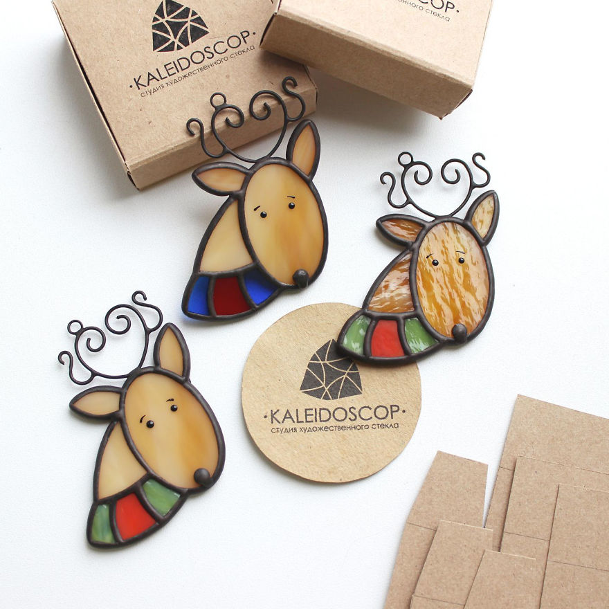 Colourful Glass Kaleidoscope: 20+ Beautiful Christmas Tree Decorations