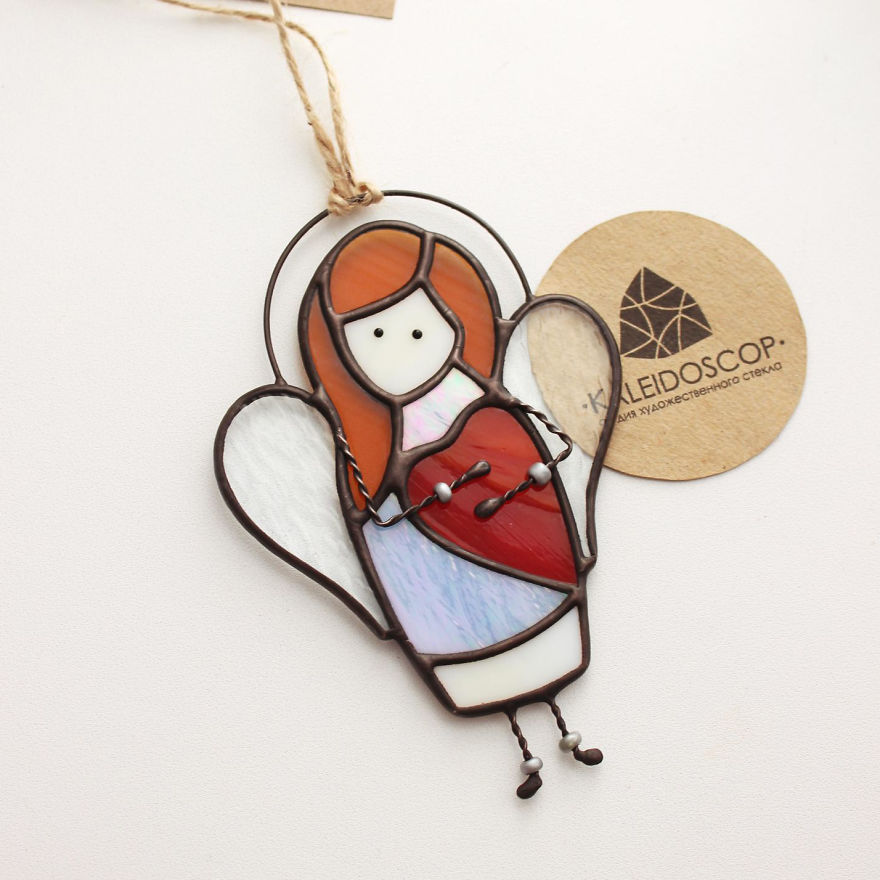 Colourful Glass Kaleidoscope: 20+ Beautiful Christmas Tree Decorations