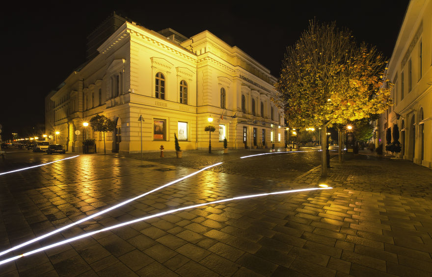 I Photographed My Hungarian Hometown At Night