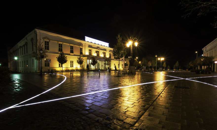 I Photographed My Hungarian Hometown At Night