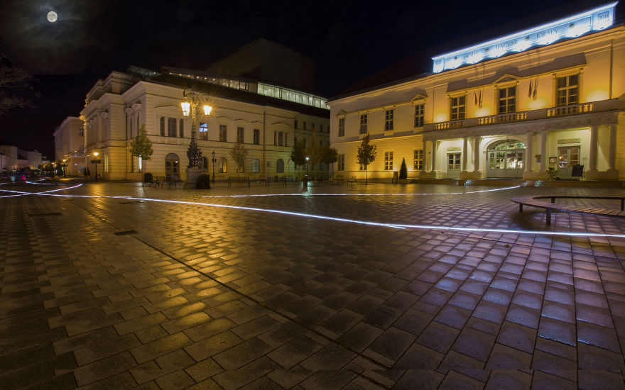 I Photographed My Hungarian Hometown At Night