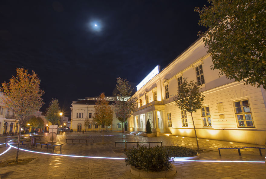 I Photographed My Hungarian Hometown At Night