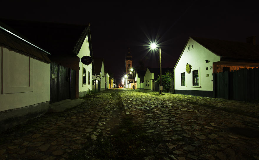 I Photographed My Hungarian Hometown At Night