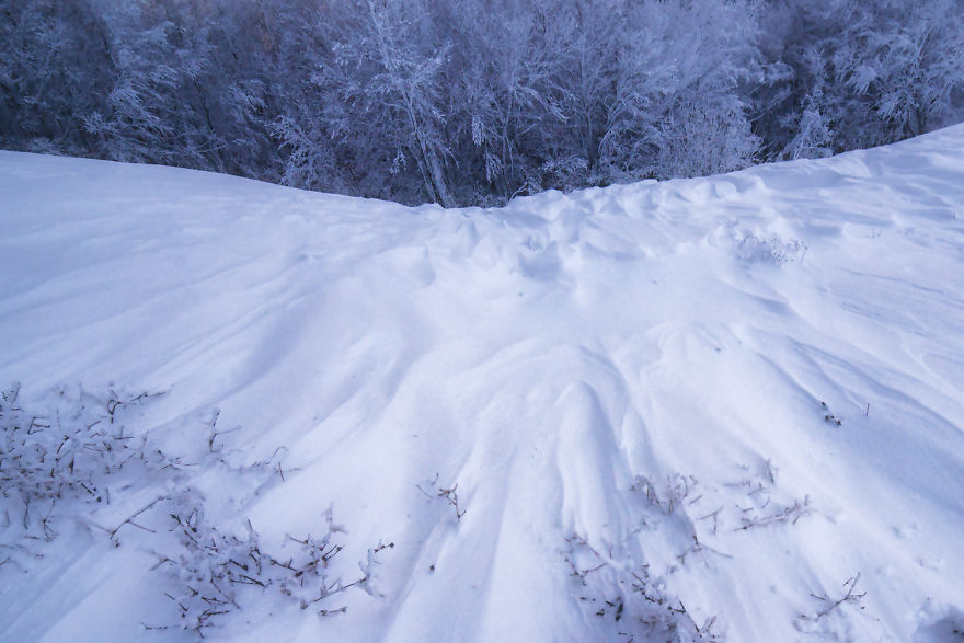 I Shot The First Snow On Mt Pelion