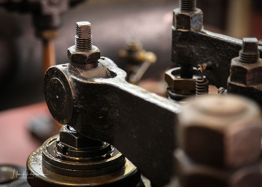 old-Fashioned Factory Diesel Power Plant In Odense, Denmark