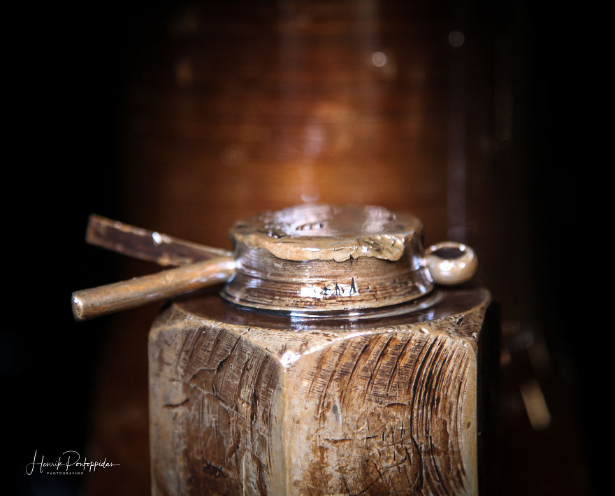 old-Fashioned Factory Diesel Power Plant In Odense, Denmark