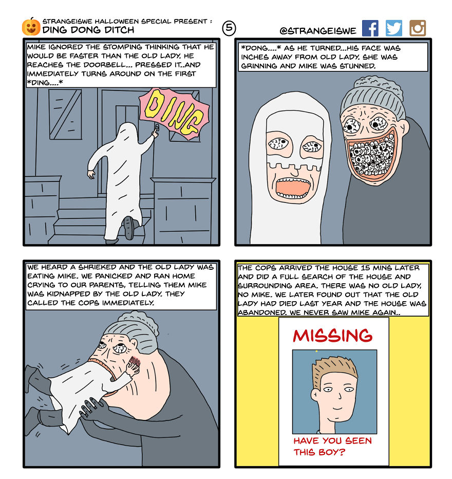 I Turn People's Creepy Stories Into Comics