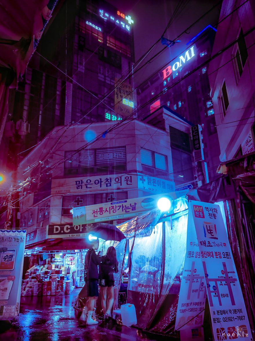 I Take Photos Of Seoul At Night