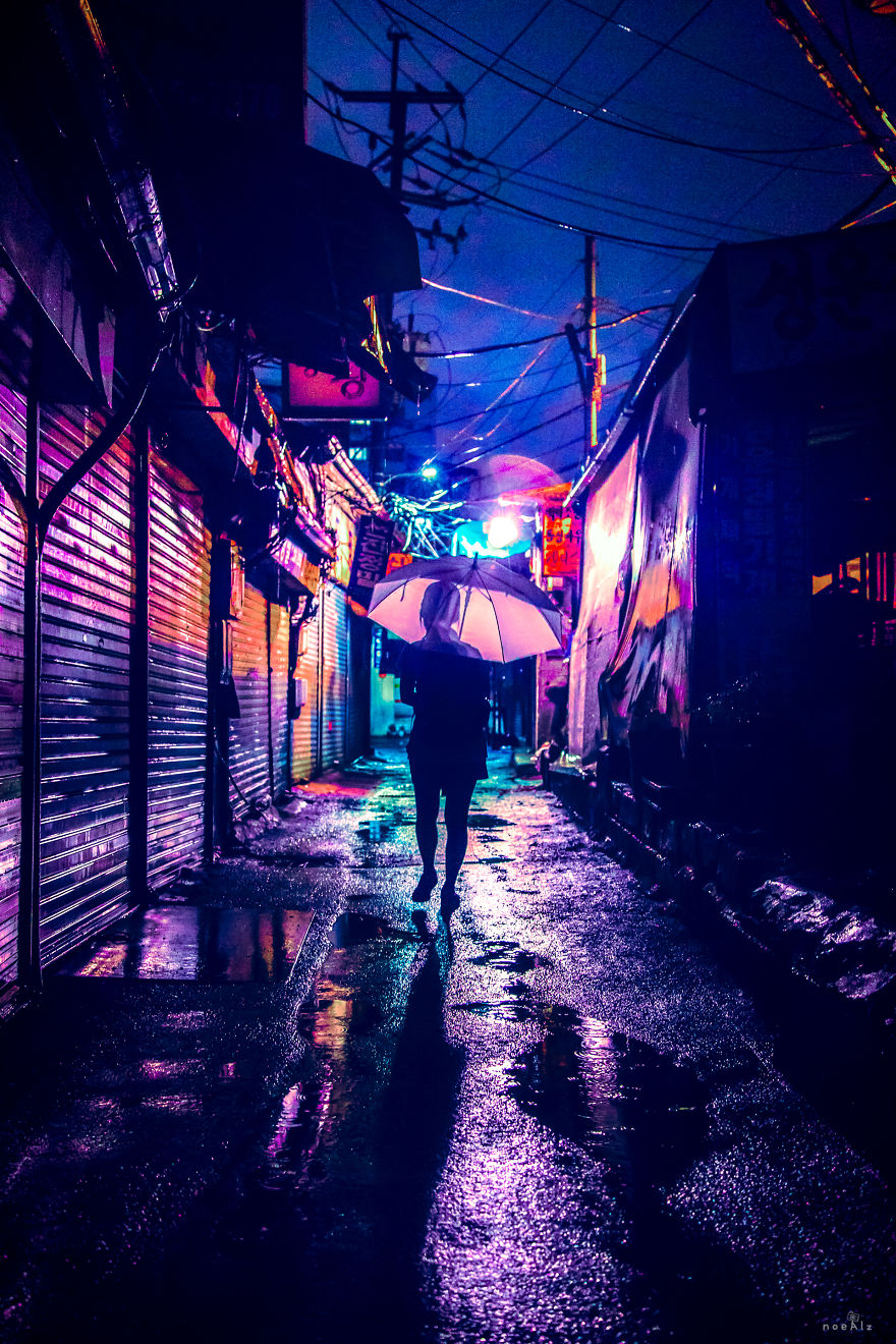 I Take Photos Of Seoul At Night